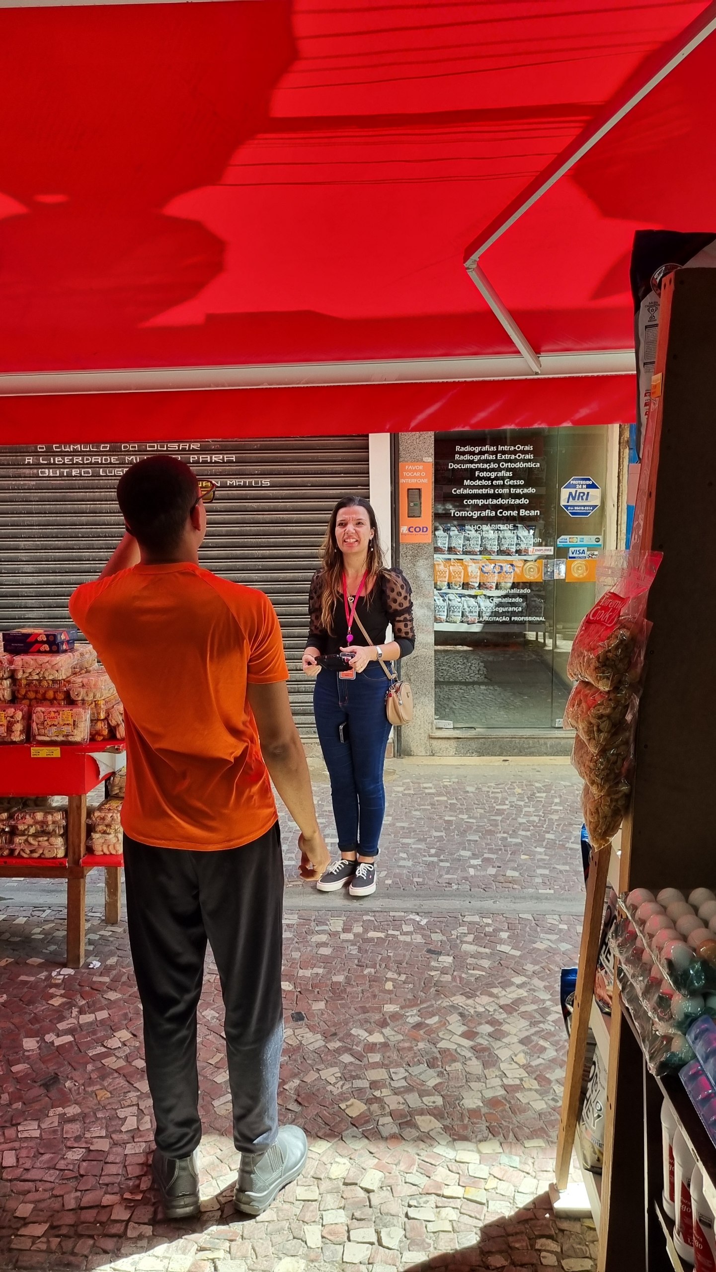 Gravação de conteúdo dentro de farmácia no Rio de Janeiro